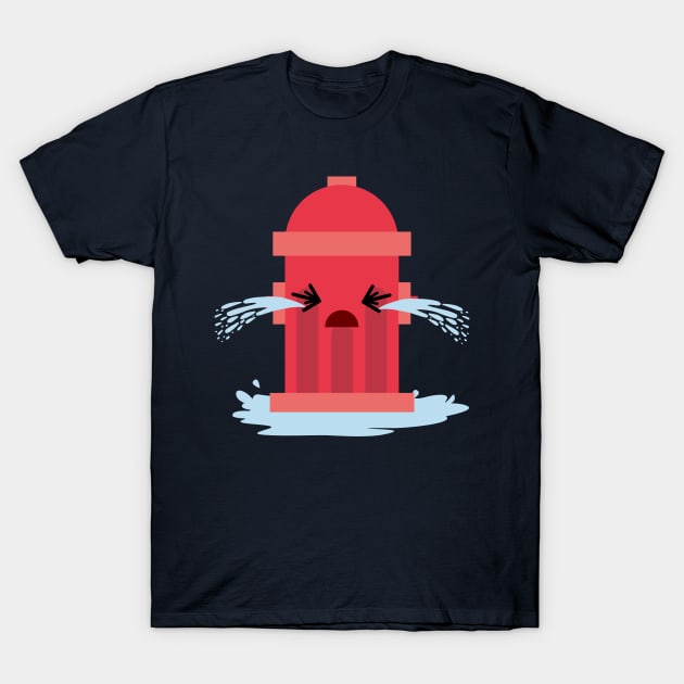 Cry-er-hydrant T-Shirt by shadyfolk